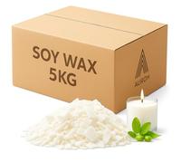 Auroh 10KG Pure Soy Wax for Candle Making - Premium Candle Wax for DIY Projects - Natural and Eco-Friendly SOYA Wax for Arts and Crafts