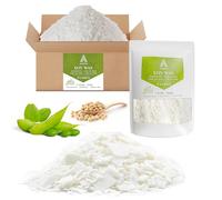 Auroh 15KG Pure Soy Wax for Candle Making Natural SOYA Container Wax Flakes - Biodegradable, eco-Friendly Wax