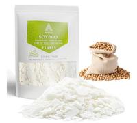 Auroh 1KG Soy Wax for Candle Making 100% Pure Natural SOYA Container Wax Flakes - Biodegradable, eco-Friendly Candle Wax for Wax Melts and Fragrance Candles