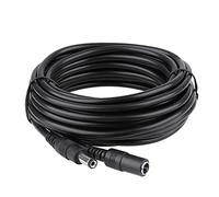 Auroh 5 Meter CCTV 2.1 x 5.5mm DC 12V Power Extension Cable Black