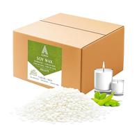 Auroh 5KG/10KG Pure Soy Wax for Candle Making - Premium Candle Wax Pellets for DIY Projects - Natural and Eco-Friendly SOYA Wax Beads for Arts and Crafts (5, Kilograms)