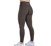 AUROLA Dream Collection Workout Leggings for Women High Waist Seamless Scrunch Athletic Running Gym Fitness Active Pants, Chestnut Brown, M
