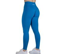 AUROLA Dream Collection Workout Leggings for Women High Waist Seamless Scrunch Athletic Running Gym Fitness Active Pants, Diva Blue, S