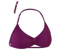 AUROLA Influence Adjustable Strappy Sports Bras for Women,Low Support Seamless Backless Padded Straps Impact Yoga Gym Bra, Magenta, M
