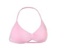 AUROLA Influence Strappy Bra Sports Bras for Women, Backless Padded Impact Strappy Bra Workout Gym Yoga with Removable Cups, Sweet Pink, XS