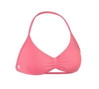 AUROLA Influence Strappy Bra Sports Bras for Women, Backless Padded Impact Strappy Bra Workout Gym Yoga with Removable Cups, Bubblegum, S