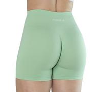AUROLA Women's 4.5 Dream Workout Shorts Damen Yoga Shorts | Tummy control, no front seam, non see through, gusset crotch, 4 inch inseam, soft, compression, active