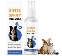 AurolaGlow Anti Chew Spray for Dogs- Bitter Apple Dog Deterrent, Behavior Training Aid to Stop Destructive Chewing and Licking of Bandages, Paws, Shoes, Fur, Doors, and Furniture -120ml