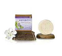 Auromere Ayurvedic Balm Bar for All Hair Types, Vegan, GMO Free, Deep Moisturizing, Nourishing Herbal Formula with Neem, Zero Waste Recyclable Packaging (Solid Bar: