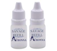 Auronna Car Fragrances (Pack of 2) * 30ml Oil Refill Scent Savage Air Freshener, Suitable For Car Diffuser, USB Diffusers, Candle Scented Making Wax Melts Diffuser Reed - Savage, 30ml (Pack of 3)