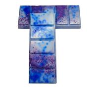 Auronna Wax Melts Bar Lavender Scented - Natural Handmade Soy Snap Bar - Highly Concentrate - Made in UK - Up to 80 Hours of Fragrance Cast (Lavender, 2 Pack)