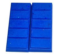 Auronna Wax Melts Bar Scented - Natural Handmade Soy Snap Bar - Highly Concentrate - Made in UK - Up to 80 Hours of Fragrance Cast (Blueberry & Vanilla, 2 Pack)