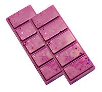 Auronna Wax Melts Bar Scented - Natural Handmade Soy Snap Bar - Highly Concentrate - Made in UK - Up to 80 Hours of Fragrance Cast (Raspberry, 2 Pack)