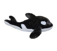 Aurora, 06271, Flopsie Splash Orca Whale, 12In, Soft Toy, Black and White, Medium
