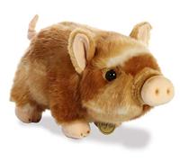 Aurora 11" Pot-Bellied Piglet Two Color