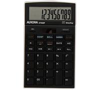 Aurora 12 Digit Desktop Calculator - Black