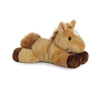 Aurora Mini Flopsies Prancer Light Brown Horse Soft Toy