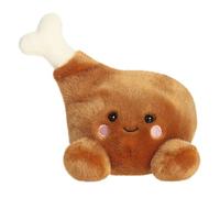 AURORA - 13586 - Palm Pals Mila Drumstick 13cm Soft Toy - Fun Collectable Plush for Kids and Adult Collectors - Perfect for Birthdays, Gifts or Any occasion - Brown