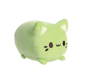 Aurora, 14270, Tasty Peach Green Tea Meowchi 7In, Soft Toy, Green