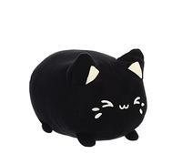 Aurora, 14272, Tasty Peach Black Sesame Meowchi, 7In, Eco-friendly soft toy