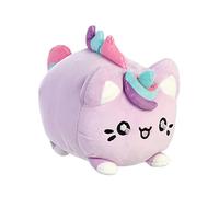 Aurora, 14289, Tasty Peach Lavender Dream Meowchi, 7In, Eco-friendly soft toy