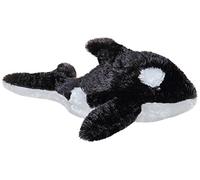 Aurora 8" Plush- Mini Flopsie- Orca Whale
