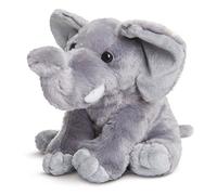 Destination Nation Elephant Soft Toy - Aurora Plush World Greywhite Cuddly - aurora plush toy destination elephant world greywhite cuddly soft teddy