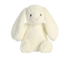Aurora, 23103, ebba Baby Dewey Dawn White Rabbit, 12.5In, Eco Friendly Soft Toy, 32 cm