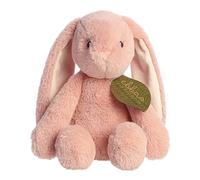 Aurora, 23318, ebba Baby Eco Brenna Bunny, 12.5In, Recycled Soft Toy, Pink