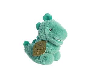 Aurora, 23332, ebba Baby Baby Eco Ryker Rex Dragon Rattle, 6In, Recycled Soft Toy, Green