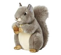 Aurora Miyoni Grey Squirrel 25.5Cm Soft Teddy Plush Toy Stuffed Animal Gift NEW