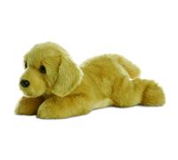 GOLDEN LABRADOR SOFT TEDDY BEAR TOY AURORA FLOPSIES PLUSH CUDDLY 12" DOG KIDS