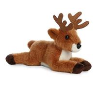Aurora, 31307, Mini Flopsie Deer, 8in, Soft Toy, Brown