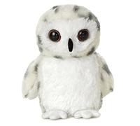 Aurora, 31345, Mini Flopsie Snowy Owl, 8In, Soft Toy, White