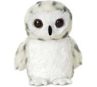 UK AURORA 31345 Mini Flopsie Snowy Owl 8In Soft Toy White World S Fast Shipping