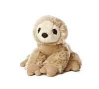 AURORA, 31355, Mini Flopsie Sloth, 8In, Soft Toy, FOR 3 years + Beige, Small
