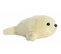 Aurora, 31384, Mini Flopsie Baby Harp Seal, Soft Toy, White