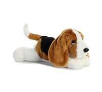 Aurora, 31567, Flopsies Basset Hound, 12In, Soft Toy, Multi-Coloured