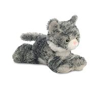 Aurora World Mini Flopsies Lily Tabby Cat Plush Soft Toy Teddy Gift