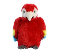 Aurora, 31738, Mini Flopsie Scarlet Macaw Parrot, 8In, Soft Toy, Red