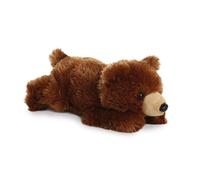 Aurora, 31740, Mini Flopsie Grizzly Bear, 8In, Soft Toy, Brown - Plush Soft Toy