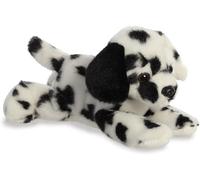 Aurora, 31821, Mini Flopsies Dipper Dalmatian Dog, 8In, Soft Toy, Black and White