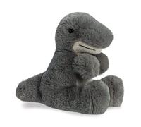 Aurora, 31864, Mini Flopsie TRex Dinosaur, 8In, Eco-friendly soft toy, Grey