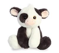 Aurora World - Soft Toy - Flopsies Bessie Cow (31940) - 12 in - Brown & White