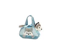 AURORA, 32789, Fancy Pal, Peek-A-Boo Husky Dog, 8In, Soft Toy, Blue and Grey