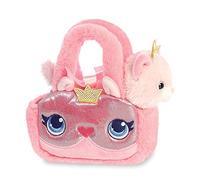 Aurora, 32934, Fancy Pal Princess Kitty, Eco-friendly soft toy, Pink, Medium
