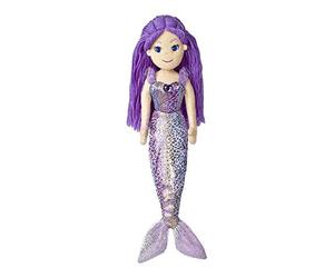 Aurora, 33065, Sea Sparkles Mermaid Daphne, 18In, Soft Toy, Purple