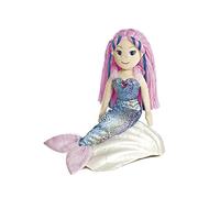 Aurora, 33068, Sea Sparkles Mermaid Nixie, 18In, Soft Toy, Blue and Pink