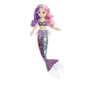 Aurora, 33234, Sea Sparkles Pastel Sea Iris, 18In, Soft Toy, Pink and Purple
