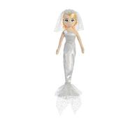 Aurora, 33249, Sea Shimmer Mermaid Bride, 18In, Soft Toy, Silver